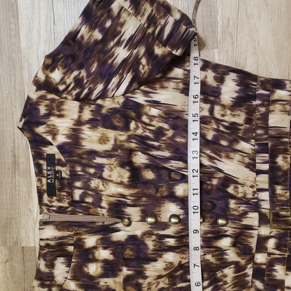 ALEX MARIE GEO PRINT SHEATH DRESS SZ 8 - Picture 5 of 16